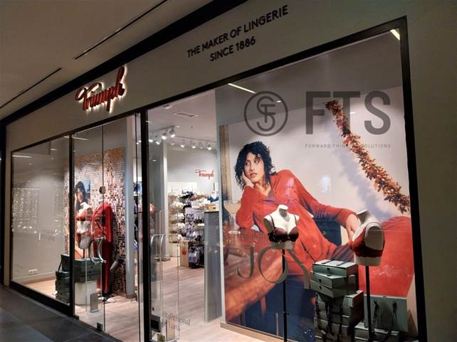 Κατάστημα TRIUMPH στο Mediterranean Cosmos στην Θεσσαλονίκη